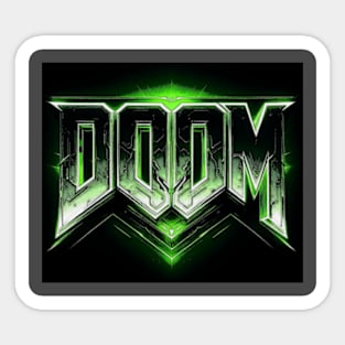 Doom logo Sticker